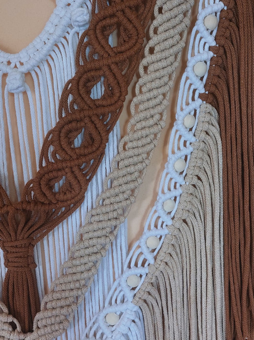 Macramé nástěnná dekorace — foto 5