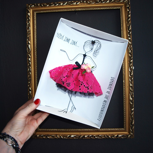 DÁMIČKA Z DRÁTU - Viva Magenta — foto 3