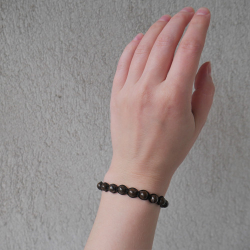 Shamballa náramek S6 // bronzit — foto 3