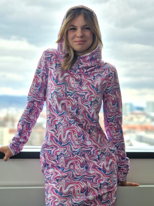Úpletové šaty Clara Marshmallow — foto 2