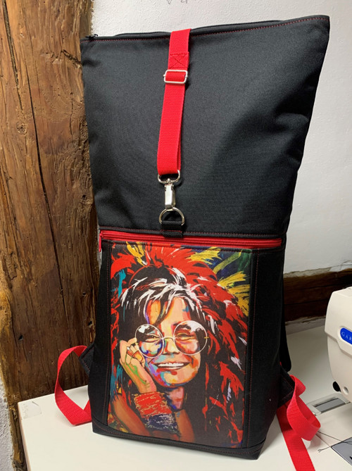 Janis Joplin + přední kapsa na zip — foto 3