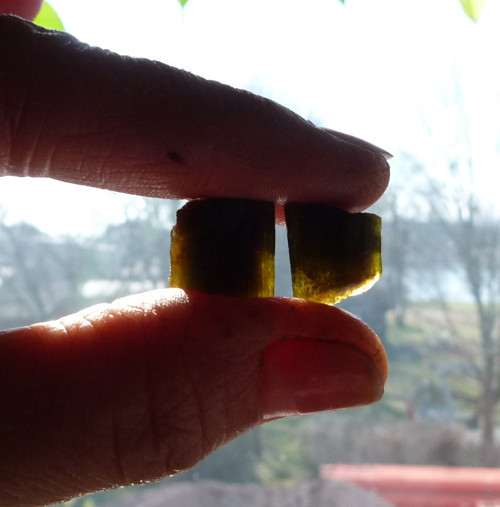 Epidot krystaly - 2 ks (VP12) — foto 6