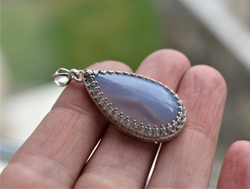 Modrý chalcedon — foto 2