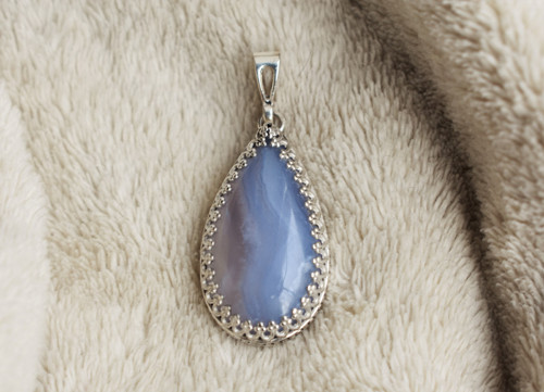 Modrý chalcedon — foto 4