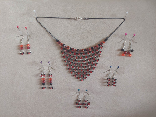 Black & Red Necklace — foto 4