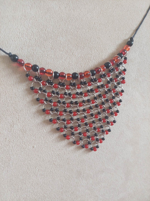 Black & Red Necklace — foto 2