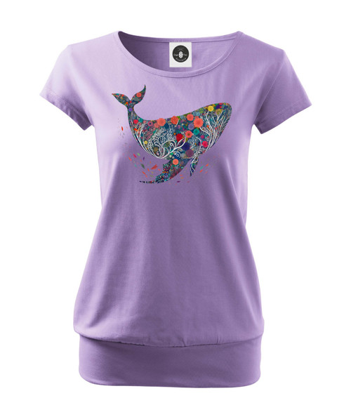 Tričko Floral Whale — foto 5