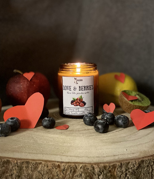 Svíčka LOVE & BERRIES — foto 2