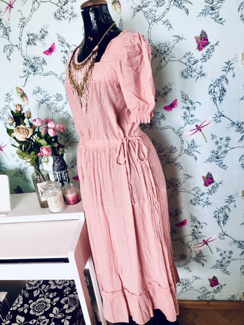 Šaty boho powder pink — foto 3