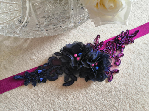Příjemná modro fuchsiová — foto 3
