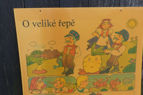 O veliké řepě...školní výuková tabule — foto 2