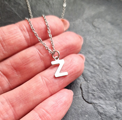 Ocelový náhrdelník*písmeno ,,Z,, — foto 3
