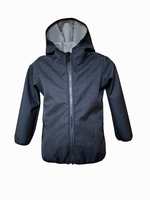 Softshell bunda dětská ČERNÁ/JARNÍ v. 74-146 — foto 2
