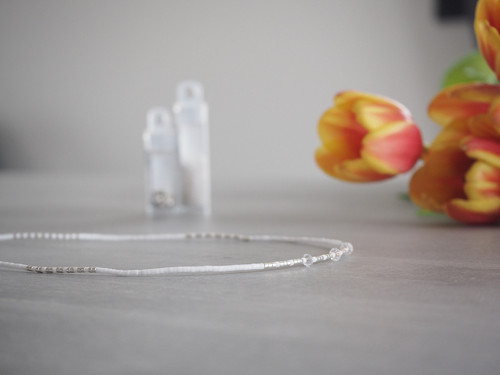 Miyuki náhrdelník "Basic Silver" — foto 6
