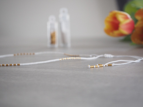 Miyuki náhrdelník "Basic Gold" — foto 6