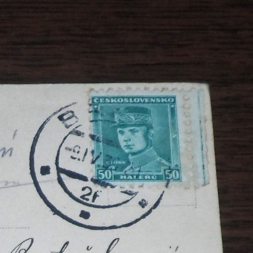 Starožitná POHLEDNICE Velikonoce, 1936 — foto 2
