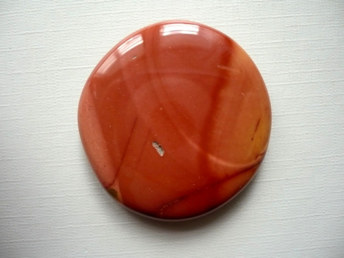 Placka - jaspis mookait 46 mm, č.228f — foto 2