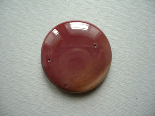 Placka - jaspis mookait 42 mm, č.308f — foto 2