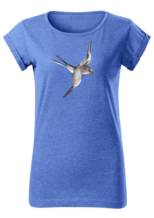 Dámské tričko "Beautiful swallow" — foto 3