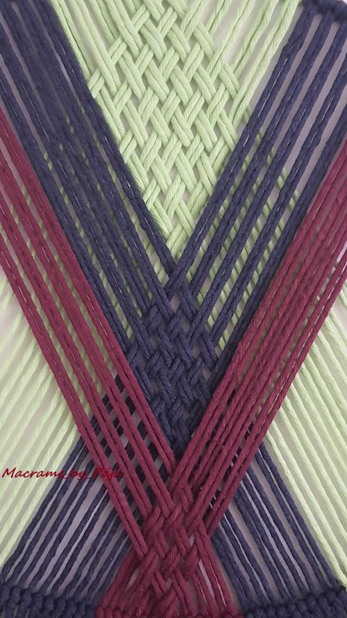 Macramé v kruhu — foto 4