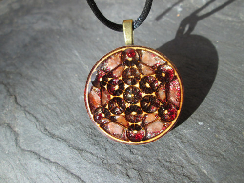 Org. šperk ,, Metatron energie Orchidea " — foto 6