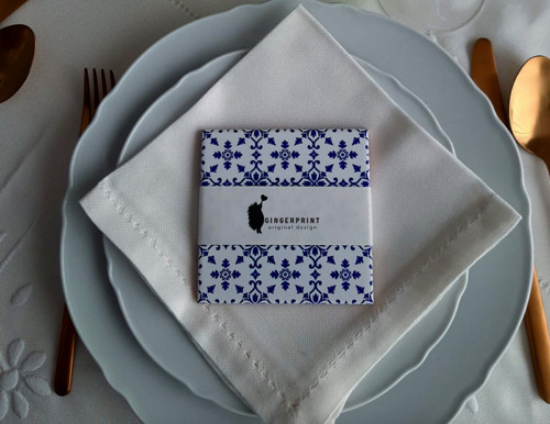 Podtácky AZULEJO BLUE Set — foto 5