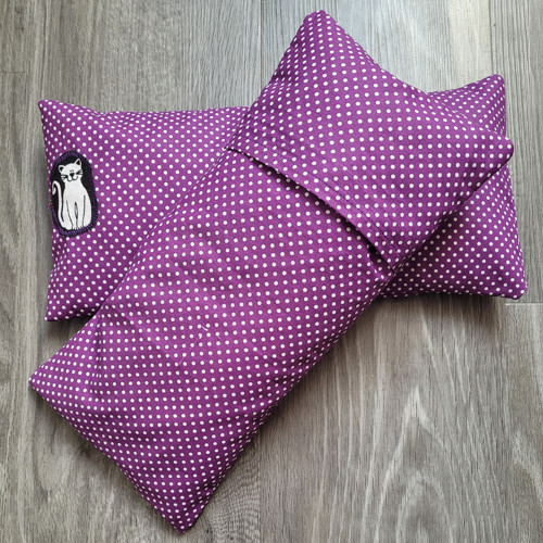Pohankový polštář purpurový — foto 3