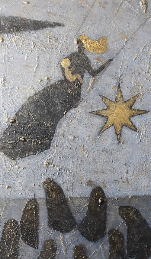 Obraz "Krajina s kameny" — foto 3