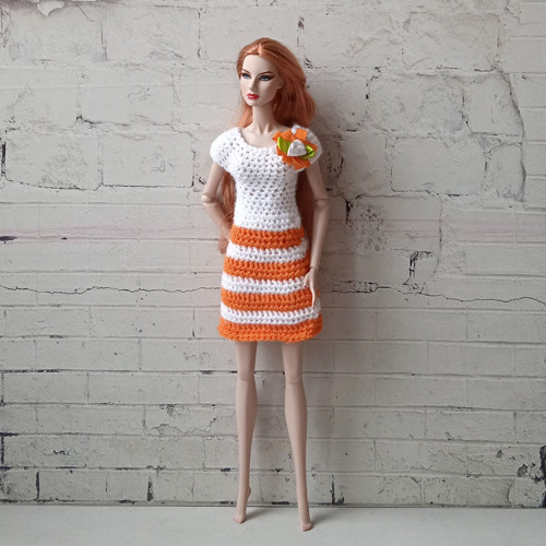 Oblečky pro Barbie, FR, Integrity - šaty — foto 2