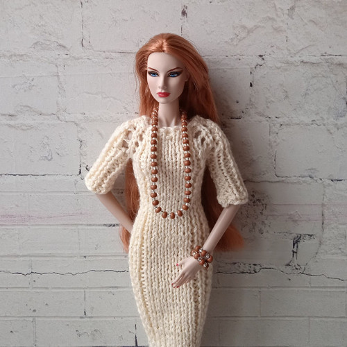 Oblečky pro Barbie, FR, Integrity - šaty + šperky — foto 2