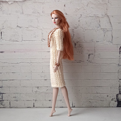 Oblečky pro Barbie, FR, Integrity - šaty + šperky — foto 3