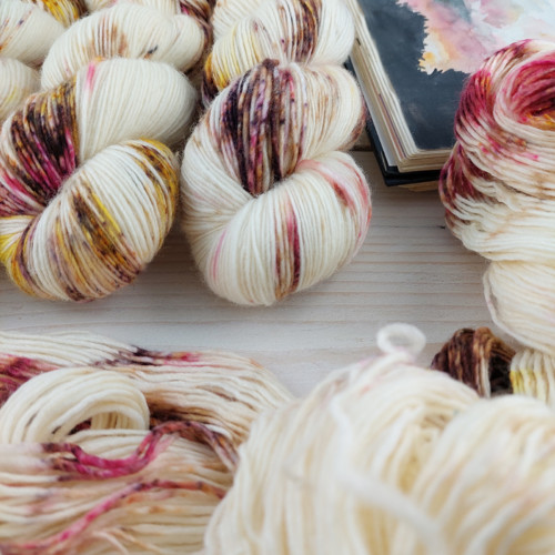GINGER - ručně barvené merino — foto 5