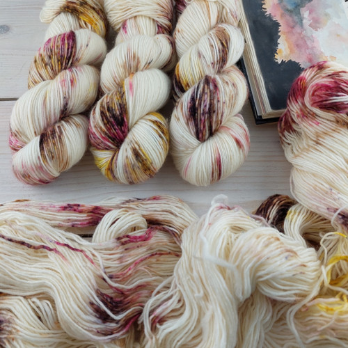 GINGER - ručně barvené merino — foto 4
