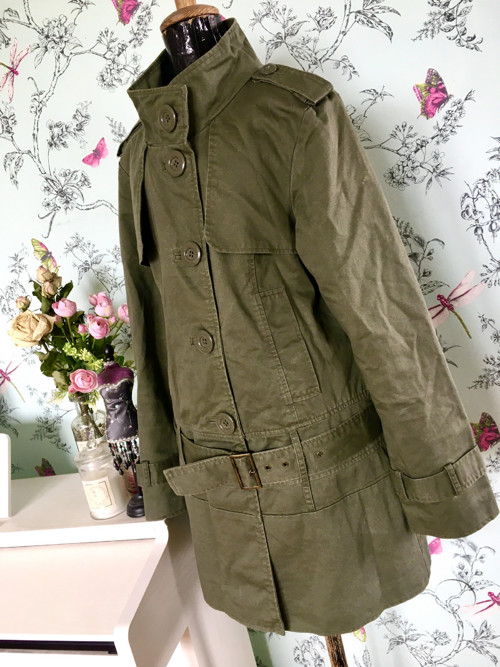 Bunda kabátek army look — foto 3