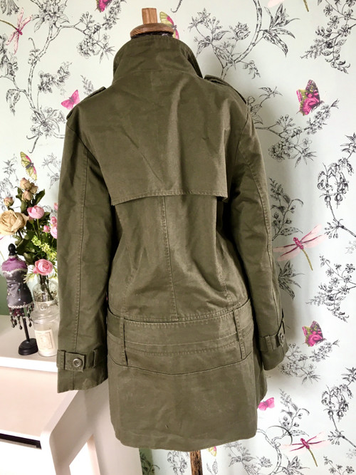 Bunda kabátek army look — foto 5