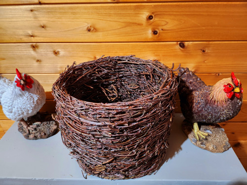Březový květináč (košík) — foto 2