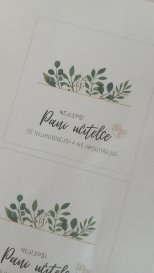 Klíčenka pro paní učitelku — foto 3