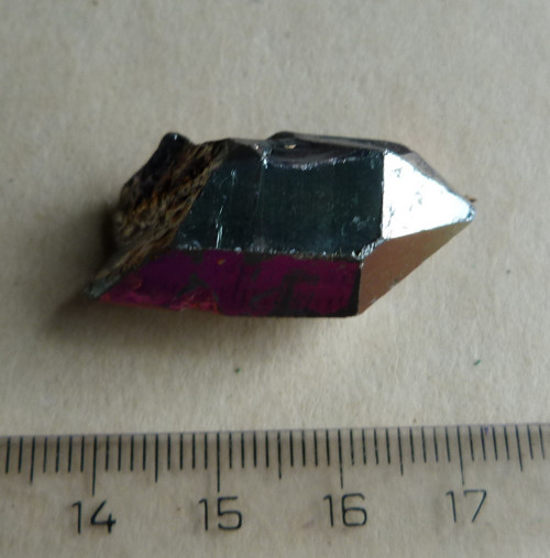 Aqua aura křišťál - 3,3 cm — foto 3