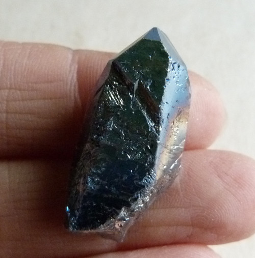 Aqua aura křišťál - 3 cm — foto 3