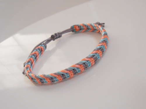 *Macramé barevný náramek - Unisex* — foto 2