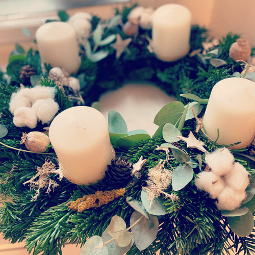 Vazba adventního věnce — foto 2