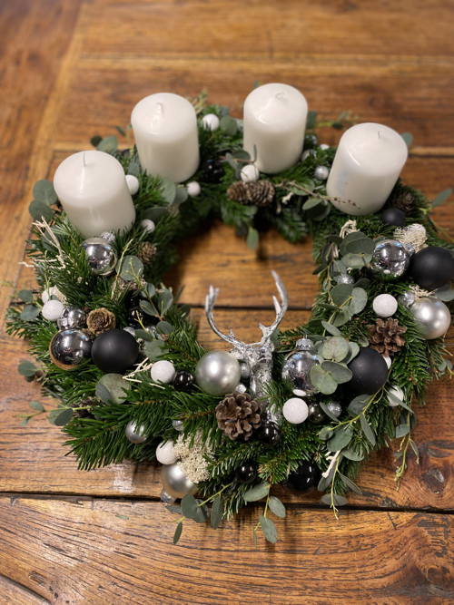 Vazba adventního věnce — foto 6
