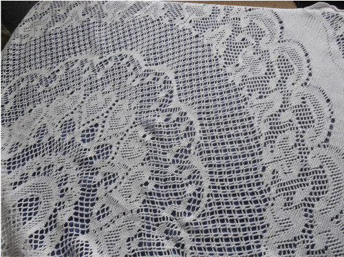 Krajkový ubrus 168x105 cm. — foto 3