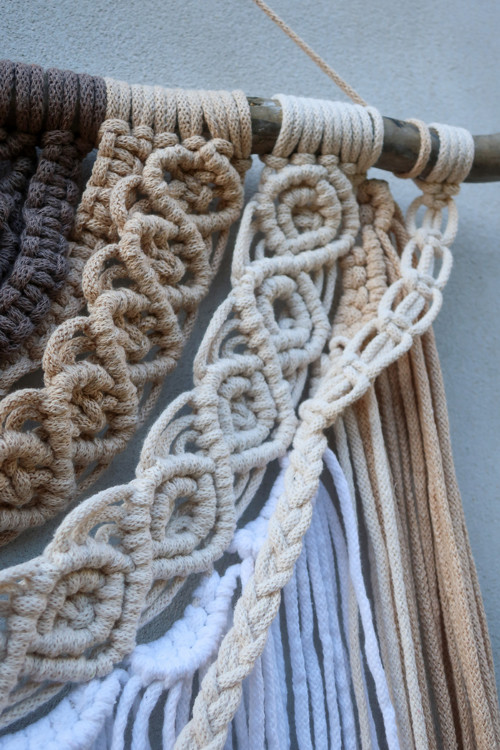 Macramé závěsná dekorace — foto 4