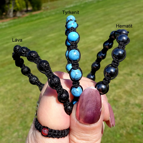 Náramek Shamballa Tyrkenit Pánský — foto 4