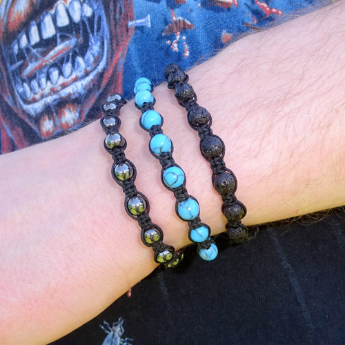 Náramek Shamballa Tyrkenit Pánský — foto 2