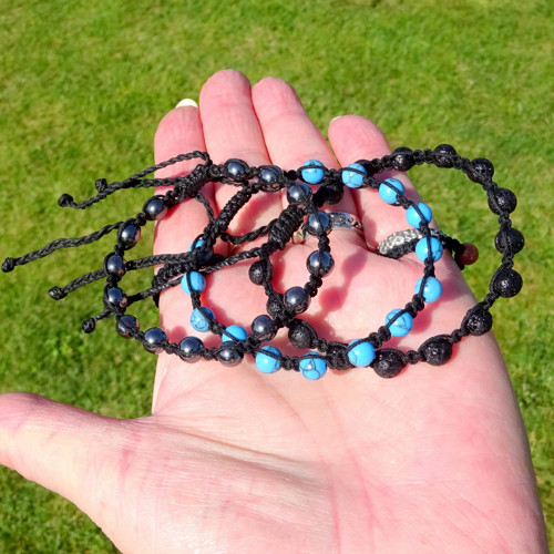 Náramek Shamballa Tyrkenit Pánský — foto 6