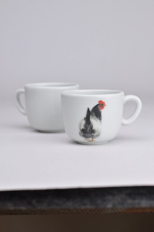 Lungo 70ml, Slepice šedá — foto 2