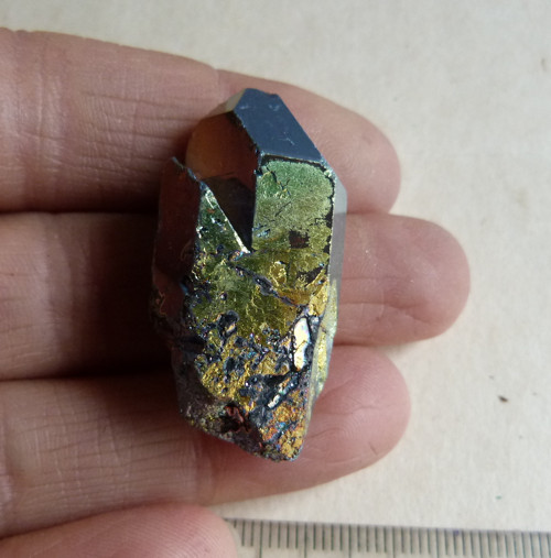Aqua aura křišťál - 3,8 cm — foto 2