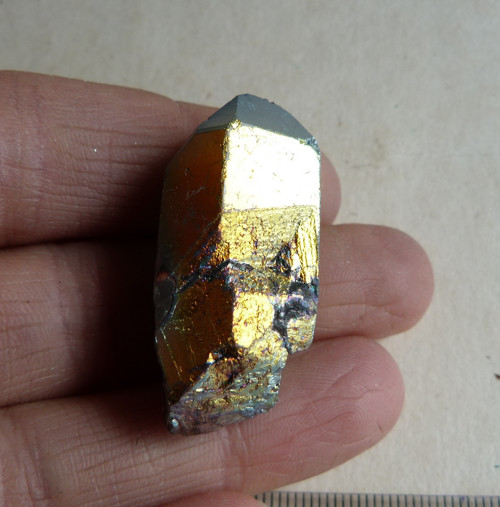 Aqua aura křišťál - 3,8 cm — foto 3